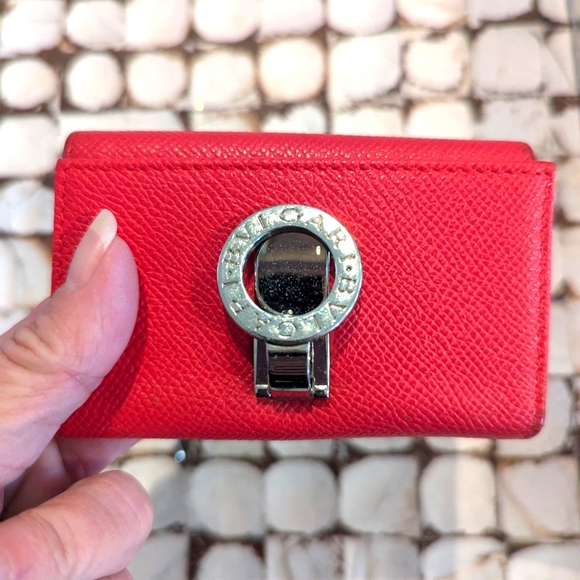 EUC Bvlgari Clip Back Key Holder - Picture 1 of 12